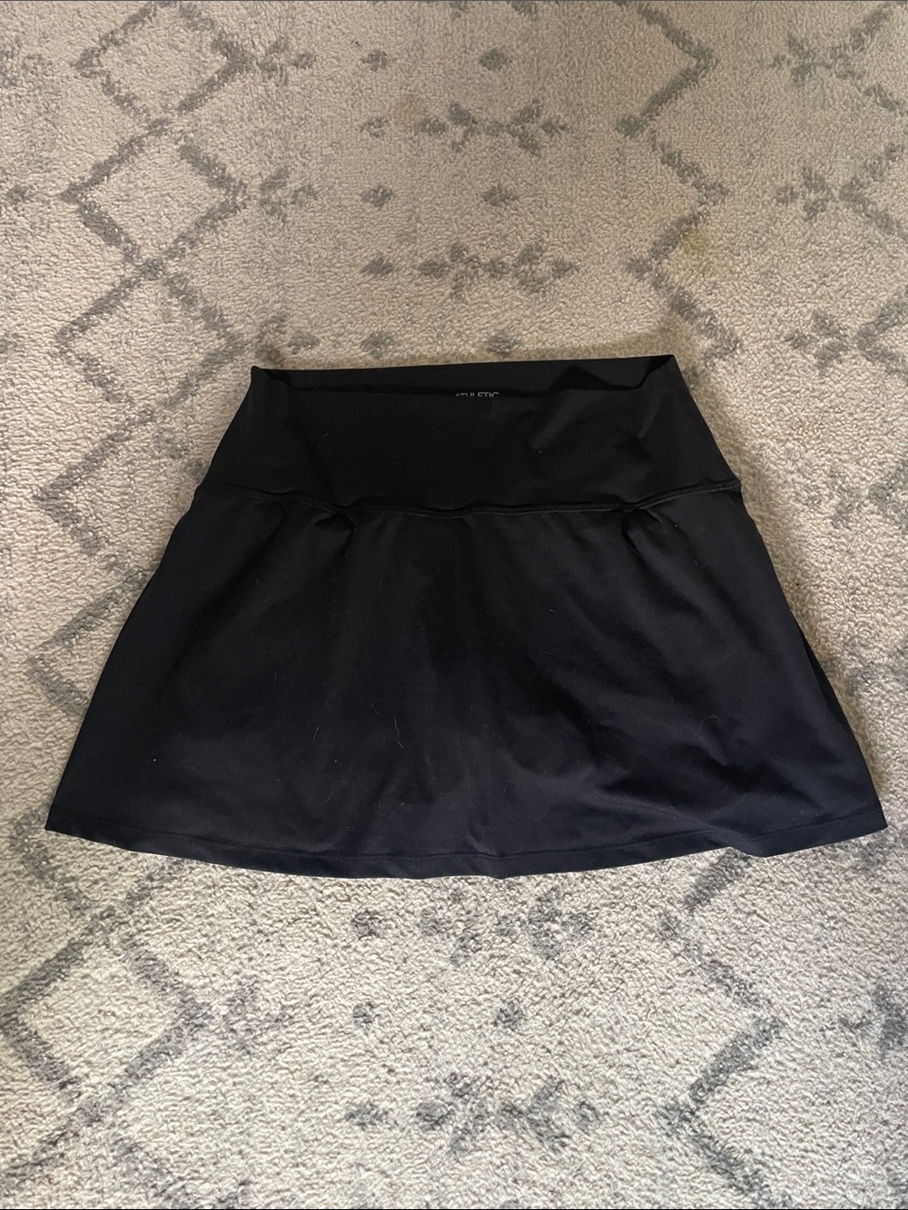 black sports skirt size M